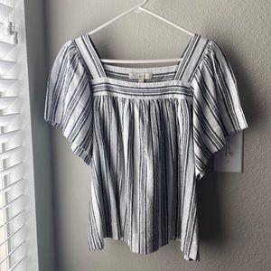 LOFT Square Neck Blouse